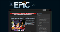 Desktop Screenshot of epicmadhatters.com