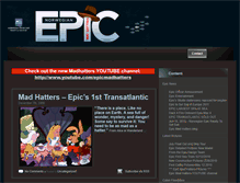 Tablet Screenshot of epicmadhatters.com